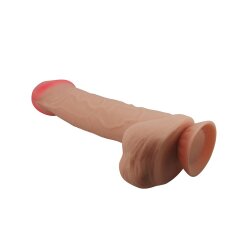 PRETTY LOVE Verformbarer Dildo mit beweglicher Haut 26.0cm