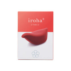 IROHA+ Tori Super Soft Auflegevibrator Rot