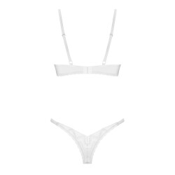 OBSESSIVE Alissium Dessous-Set  Weiss