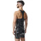 REGNES FETISH PLANET Pride Edition PVC Tank Top Schwarz