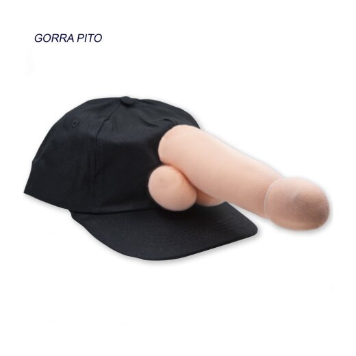 DIVERTYSEX Cap mit grossem Penis Schwarz