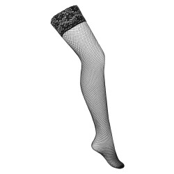 KOTEK Hold Ups H036 mit Gummiband aus Silikon Schwarz