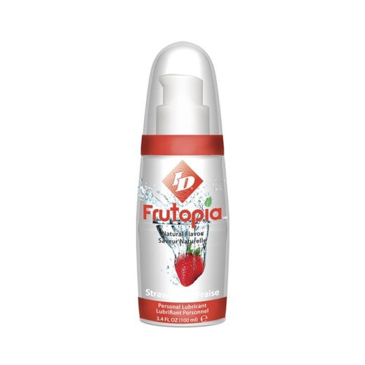 ID Frutopia Gleitgel mit Erdbeeren-Geschmack Wasserbasiert 100 ml