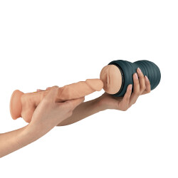 ADRIEN LASTIC Silex Ultra Realistic Pleasure Masturbator Schwarz/Beige