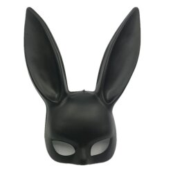 KINKY PLEASURE Bunny Maske Schwarz