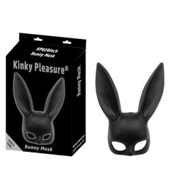 KINKY PLEASURE Bunny Maske Schwarz