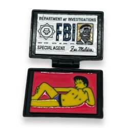 KINKY PLEASURE Pin Sexy FBI Ausweis