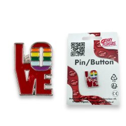 KINKY PLEASURE Pride Pin Love