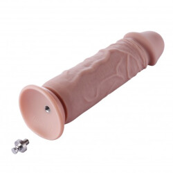 HISMITH KlickLok XXL Realistic Dildo &Oslash; 5,9 cm aus Silikon Skin