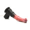 XR PLAY HARD Zentaur Dildo mit Spritzfunktion Schwarz/Rot