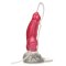 XR PLAY HARD Creature Cocks Resurrector Phoenix Spritzender Dildo aus Silikonn Rot/Weiss