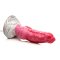 XR PLAY HARD Creature Cocks Resurrector Phoenix Spritzender Dildo aus Silikonn Rot/Weiss