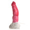 XR PLAY HARD Resurrector Phoenix Spritzender Dildo aus Silikonn Rot/Weiss