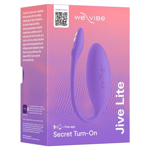 WE-VIBE Jive Lite Vibro-Ei mit App-Steuerung Violett