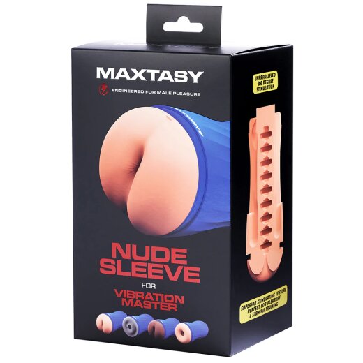 MAXTASY Ersatzsleeve f&uuml;r Vibration Master+ Realistic Nude