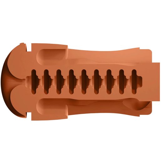 MAXTASY Ersatzsleeve für Vibration Master+ Realistic Caramel