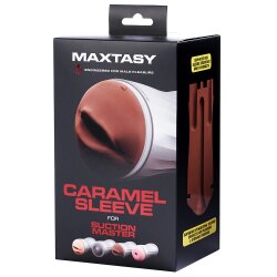 MAXTASY Ersatzsleeve f&uuml;r Suction Master+ Caramel