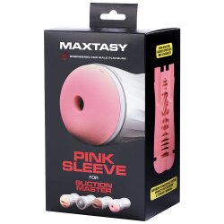 MAXTASY Ersatzsleeve f&uuml;r Suction Master+ Pink