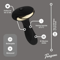 TEAZERS Unisex Plug mit W&auml;rmefunktion