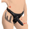 STRICT Double Penetration Strap On Harness Schwarz