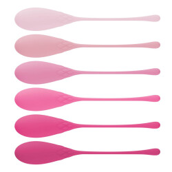 TEAZERS Kegel Balls 6er-Set Pink