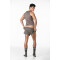 LEADER Sports Crop Tank Top Taupe