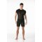 LEADER Invictus Mesh T-Shirt Schwarz