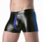 LEADER Brut Zipper Shorts Schwarz / Blau