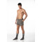 LEADER Sports Gym Shorts Grau