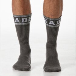 LEADER Sports Socks Grau