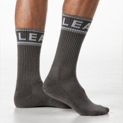 LEADER Sports Socks Grau