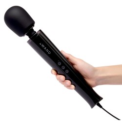 LE WAND Bodywand Plug-In Massager Schwarz