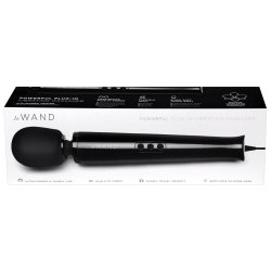 LE WAND Bodywand Plug-In Massager Schwarz