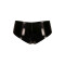 MAISON CATANZARO Beatrice Shorty aus Vinyl Schwarz