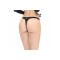 MAISON CATANZARO S Thong aus Vinyl Schwarz