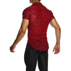 MODUS VIVENDI Leopard Shirt Rot