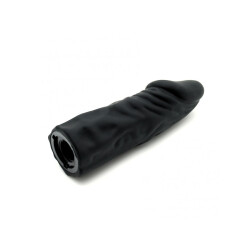 RIMBA Strap-On mit Dildo &Oslash; 3,5 cm x 12,0 cm Schwarz