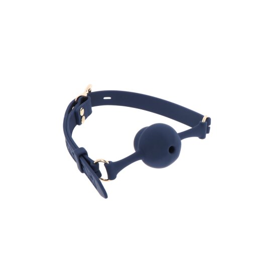 TABOOM Silicone Mouth Gag Blau