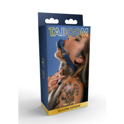 TABOOM Silicone Mouth Gag Blau