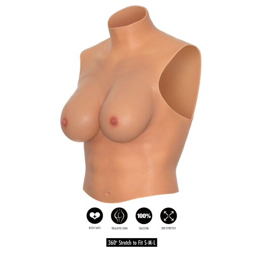 HIDDEN DESIRE Alter Ego Wearable Breasts Shirt Cup E Skin