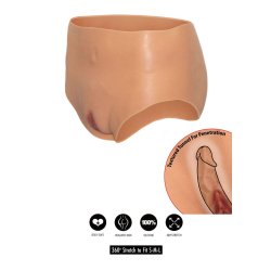 HIDDEN DESIRE Alter Ego Open Vagina Brief High Waist One...