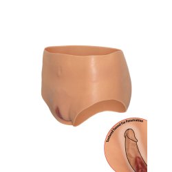 HIDDEN DESIRE Alter Ego Open Vagina Brief High Waist One Size Skin