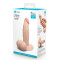 B-VIBE Slipskin Girthy Dildo &Oslash; 4,4 cm x 15,4 cm Light Skin