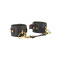 LIEBE SEELE Samurai: Thick Leather Ankle Cuffs