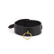 LIEBE SEELE Samurai: Thick Leather Collar with Leash