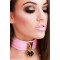 KINKY DIVA Halsband mit Herzschloss One Size Pink/Gold