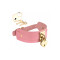 KINKY DIVA Halsband mit Herzschloss One Size Pink/Gold