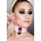 KINKY DIVA Halsband mit Herzschloss One Size Pink/Gold