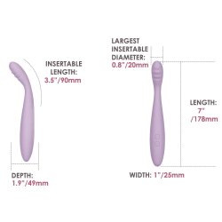 SVAKOM Cici 2 Flexible Head Vibrator mit App-Steuerung Lila