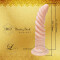 MAGIC EYES Dildo Winding Stick Sucker Beige Large